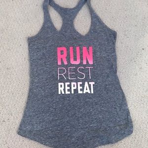 Old Navy run rest repeat tank top